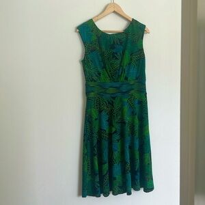 Maggy London tropical print dress